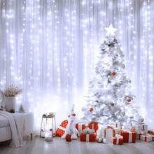 3 Meters X 3 Meters 300 LED String Lights, 8 Modes, USB Powered, Suitable For Indoor/Outdoor, Room, Wall, Wedding, Party, Christmas Decor - Multicolor - View 6