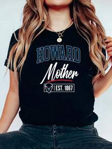 Howard HU HBCU Mother-Shirt - màu đen - Xem 2