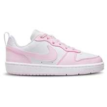Nike Court Borough Low Recraft Big Kids/Women's Casual Shoes DV5456-123 | Everyday Versatile, Comfortable Fit - 櫻花粉 - 查看 6