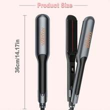 UKLISS Lisseur et boucleur vapeur H2O 2-en-1 - Outil de coiffure professionnel hydratant et brillant, convient à tous les types de cheveux (110V-240V) - Gris - Voir 3