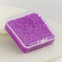 3100 piezas Cuentas de fusión de mini píxeles de 2.6 mm, cuentas de hierro para rompecabezas, alta calidad para manualidades DIY y regalos - Cuentas Perler de 2,6 mm - Ver 15