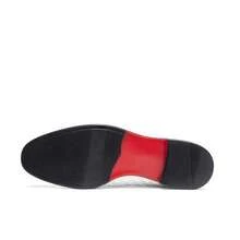Men's Dress Loafers Velvet Tuxedo Slip-On Shoes Wedding Party Red Bottom For Male - trắng - Xem 4