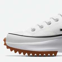 Converse Zapatillas de lona con suela gruesa tipo meteoro Unisex Run Star Hike de caña baja 168817C - Blanco - Ver 6