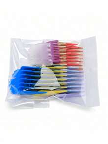 10Pcs Universal Hair Clipper Guards Barber Accessories Professional Trimmer Attachment Limit Combs Replacement Guards Set - Multicolor - View 10