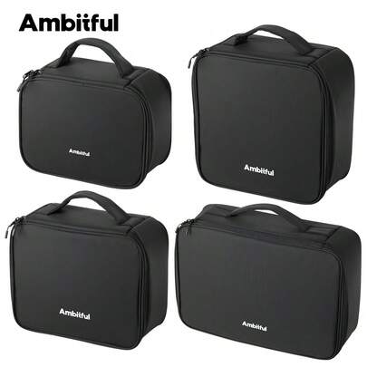  Túi đựng ống kính máy ảnh ngoài trời Ambitful Zoom P7, hộp đựng máy ảnh thể thao có đèn LED, phụ kiện chụp ảnh.