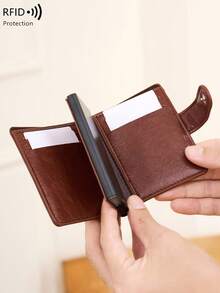 CHARM INFINITE Multifunctional PU Leather Card Case Portable Coin Purse Large Capacity - Multicolor - View 7