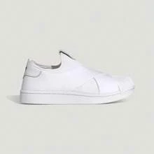 Adidas Originals Unisex SUPERSTAR II X SLIP-ON Casual Sports Shoes, Low-Top KH8209 - White - View 1