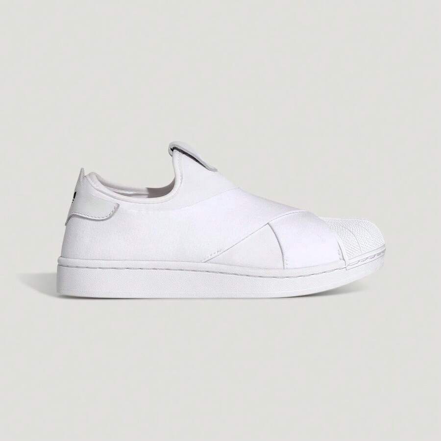 Adidas Originals Unisex SUPERSTAR II X SLIP-ON Casual Sports Shoes, Low-Top KH8209 - White - View 1
