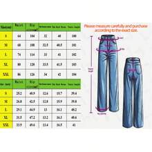 女士弹力腰双扣设计宽松阔腿裤，轻盈涤纶面料直筒休闲裤，建议购买小一码，因为版型宽松，优雅休闲，适合春夏日常通勤。 - 藏蓝色 - 查看 4