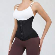 Waist Belt Trainer, Body Shaping Suit, Abdominal Shaping Sheath, Women's Abdominal Control Waist Belt - Black - View 2