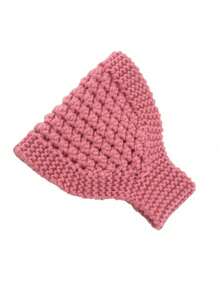 1件手工针织发带，保暖护耳针织帽，宽檐发带，发饰，头饰，秋冬 - A - 查看 8