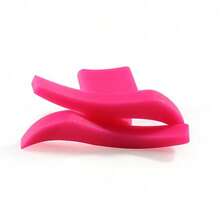 1 Pair Wing-Shaped Eyeliner Stamp, Eyeshadow Stencil, Makeup Template, Shaping Beauty Tool Accessory, Classic Style Or Dramatic Style - Pink - View 2