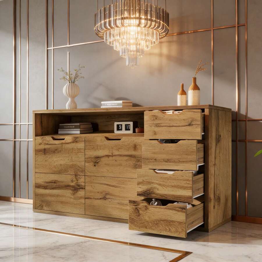 Dressers & Chests Of Drawers - Oak + Wood - View 1