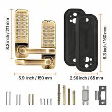 Tool Parts - Einbaumontage, Mit Beidseitiger Digitaler Tastatur, Gold - View 10