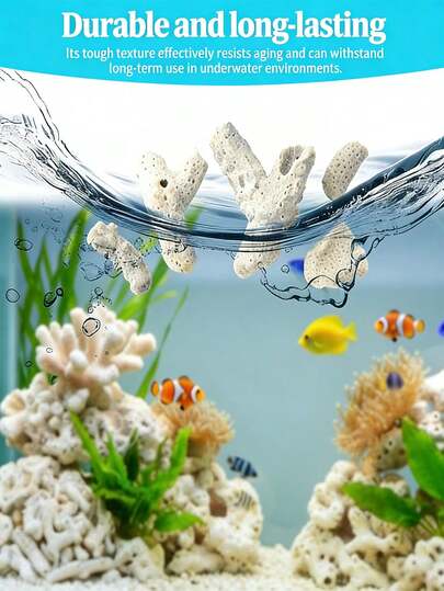 200g/500g Natural Coral Gravel, Aquarium Filter Media, Aquascape Substrate, Shell Rack Filter, Marine Reef Decor, PH Regulator, Aquarium, Nitrite, Nitrate, Chlorine, Digestion Bacteria, General Carbonate Hardness, Biological Filter Media Buffer, Aquarium Decor, Quartz Stone, Volcanic Rock, Filter, Fish Feeder, Stress Relief, Small Aquarium, Tap Water Conditioner, Carbon Filter Foam, Filter Sponge, Ceramic Balls, Suitable For Aquarium Landscaping, Saltwater & Freshwater Aquarium Filtration.