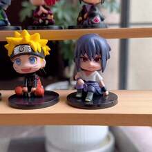 迷你Q版动漫手办 漩涡鸣人 宇智波旗木春野樱 可爱摆件 桌面摆件 收藏模型玩具 蛋糕装饰 粉丝礼物 - 彩色 - 查看 3