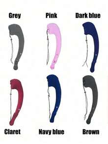 1/2pcs Foldable Minimalist Neck Pillow With Arm Strap, Suitable For Airplane/Car Seats, Lightweight Portable Travel Accessory, Supports Head, Body And Arm, Provides Inclined Support For Perfect Sleep - Multicolor - View 10