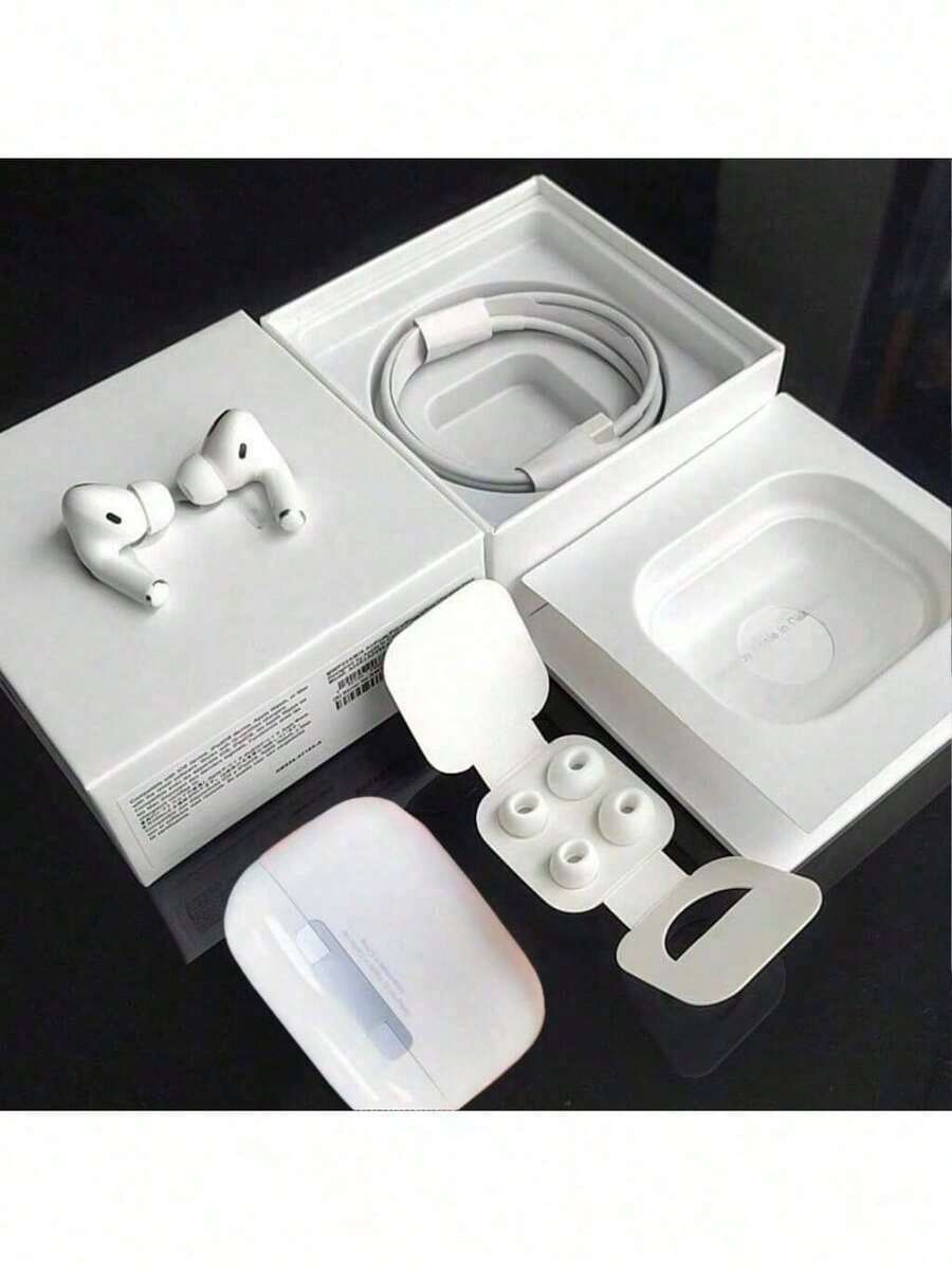 NEW Air4 Pods 4 Bluetooth 5.2 ANC Headphones With GPS Tracker Fast Charging Case Includes 6 Free Ear Tips Compatible With IPhone IOS And Android Audifonos Bluetooh Compatible With Tablets & Laptops TWS Wireless Earphones - 查看 1