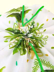 6个恐龙抽绳袋，礼品背包，束口袋（27*34厘米），小型背包生日派对礼品包装袋，野生主题庆典装饰，绿色森林主题装饰，完美的户外背包，最佳嘉年华礼物 - 恐龍 - 查看 11