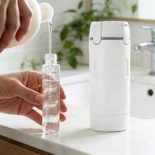 4 In 1 Travel Bottle,Travel Bottles For Toiletries,Refillable, Leak Proof And Portable,Suitable For Storing Shampoo, Shower Gel, Laundry Detergent, Suitable For Travel, Camping And Gym (Gray) - 1件 白色 - 查看 5