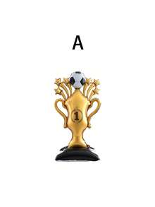 3pcs Giant Champion Trophy Balloons World Cup Soccer Balloons Soccer Party Decorations World Cup Decor Soccer League Champions Trophy Decor Sports Football Ball Fans Birthday Party Decoration Supplies, Baby Shower - Multicolor - View 12