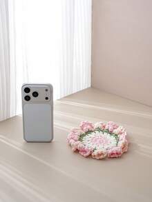 1 pieza Posavasos rosa lindo, Posavasos aislado - Rosa - Ver 5