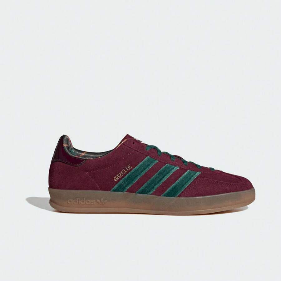 Adidas Originals Unisex GAZELLE INDOOR Casual Sports Shoes, Low-Top JR4501 - Red - View 1
