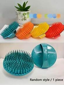 1/2 Pieces Of Scalp Massager And Shampoo Brush - Hair And Scalp Shampoo Brush, Suitable For Household Use - Multicolor - View 10
