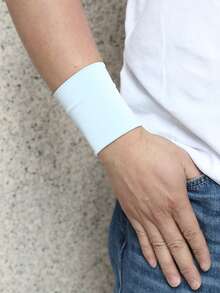 Zhenyanyouyun 1对夏季冰丝腕带，轻薄运动腕带，透气时尚，可遮盖疤痕/纹身，袖套覆盖手臂，假纹身臂套，秋季服装，万圣节装扮，黑色臂套，男士礼物 - 多款 - 查看 25