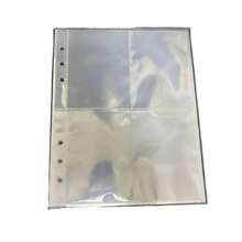 1 pieza Álbum de acrílico transparente con efecto de ondas de agua, tamaño A5, con 10 páginas interiores y 4 bolsillos para tarjetas de 3 pulgadas - Multicolor - Ver 3