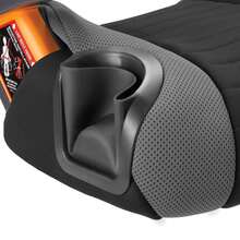 Chicco GoFit Backless Booster Car Seat Without Latch Attachment, Travel Booster Seat for Car, Portable Car Booster Seat for Children 40-110 lbs. | Shark\/Black\/Grey - ColorC - Ver 4