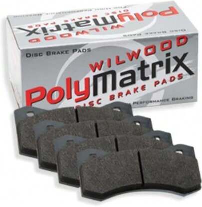 Wilwood 150-Q-7112K Rear Car Brake Pad Set, Alloy Steel