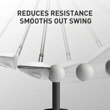 FINGER TEN Golf Rubber Ball Stands 5pcs Mixed Sizes, Durable And Provides Excellent Support For Golf Balls, Suitable For Indoor And Outdoor Hitting Mats, Color: White/Black - Black - View 5