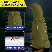 Dog Raincoat Waterproof - Dog Rain Jacket With Harness,Lightweight Reflective Dogs Rain Coat For Large Medium Small Dogs,Anti-Mosquito, Rain And Snow,Pet Clothes - Multicolor - View 8