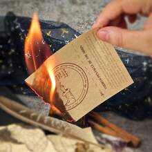 Several Pieces New Style Parchment Paper Solomon Seal Writing Paper Ritual Memo Paper Non-Sticky Large Hand-Drawn Greeting Card Blank Paper - Multicolor - View 5