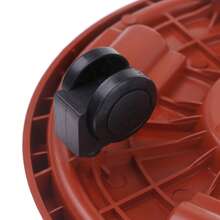 1PC Universal Flower Pot Wheels Round Plastic Tray Heavy Duty Flower Pot Base Rack Movable Rolling Potted Plant Stand With Rollers - Multicolor - View 8