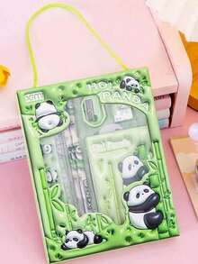 1 Set Of Stationery, Including Pencil, Notebook, Pencil Sharpener, Eraser And Ruler, Graduation Gift, Drawing Supplies, School Supplies, Writing Tools And Back To School Essentials - Multicolor - View 7