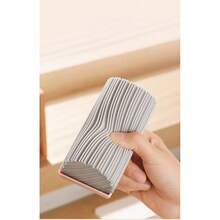 1pc Hand-Held Sponge Mop, Hands-Free Cleaning For Kitchen, Bathroom, Vanity, Slouchy Person Cleaning Tool - A - View 4