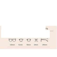 1 Pair Black Fashionable Versatile Non-Prescription Glasses (Eyeglass Case Not Included) - Multicolor - View 3