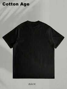 Camiseta de hombre manga corta para pareja diseño Hosanna en lo más alto regalo ideal para cumpleaños masculino regalo perfecto 100% algodón camiseta de verano estampada transpirable holgada suave y cómoda para uso diario ideal para actividades al aire libre estilo casual para pareja - Negro - Ver 4
