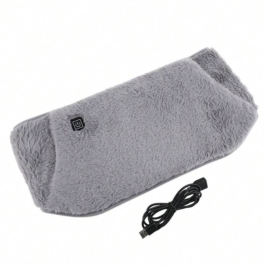 Calentador de manos eléctrico, cinturón calentador de útero, cinturón Lumbar para la espalda, calentador de invierno, cinturón calefactor antifrío y caliente RCYL - Gris - Ver 1
