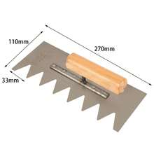 1PC Float Margin Trowel Bucket Stainless Steel Concrete Finishing Trowel Spatula Construction Tools Wall Plastering Hand Tool - Multicolor - View 19