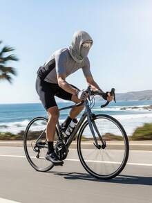 1pc Unisex Multifunctional Sunscreen Headband Face Mask, Sun Protection Neck Gaiter For Outdoor Activities Like Cycling, Traveling, Hiking - Multicolor - View 5