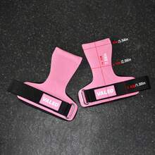 1双健身手套防滑举重力量腰带护垫硬拉腰带训练Crossfit健身手套掌部保护 - 彩色 - 查看 8