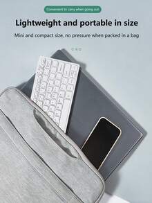 Teclado con cable de 78 teclas, interfaz USB, estilo punk, teclado mini silencioso compatible con computadora portátil y de escritorio - Blanco - Ver 8