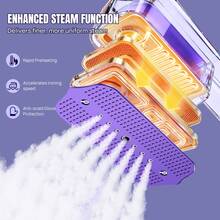 Vandise Compact Portable Steam Iron, 3-Level Temp Adjust, Mini Dual-Function, Dry&Wet, Home Travel Garment Wrinkle Remover - UK Plug(220-240V) - View 11