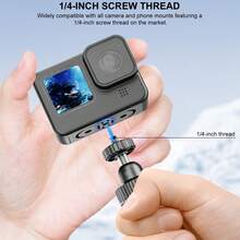 Desiontal迷你三脚架，兼容Pocket 3相机、微型单镜头、便携式摄影、Osmo Mobile 6智能手机稳定器、云台、Osmo 5手持支架 - 查看 7