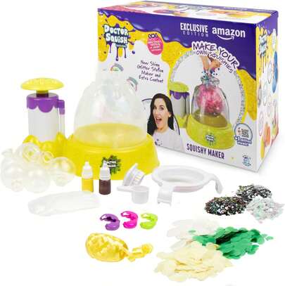 2026 Hot New DIY Squishy Maker Station With Shiny Glitter, Creative Art Craft Set With Confetti, Sparkles & Colored Ink, Multiple Sizes, Easy To Make Just Add Water, Exclusive Fun Toy For Kids Ages 8+, Ideal Gift For Daily Relaxation & Entertainment – New Model