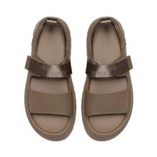 Women Platforms & Wedge Sandals - 棕色 - 查看 6