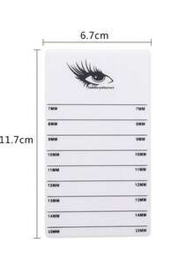 Acrylic Lash Tray, For Eyelash Extension Storage - White - View 4